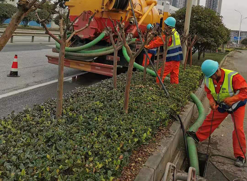 越西市政管道清淤